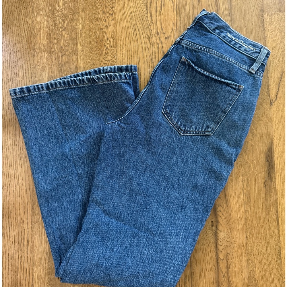 Favorite Daughter The Valentina Super High Waist Flare Jeans in Montreal